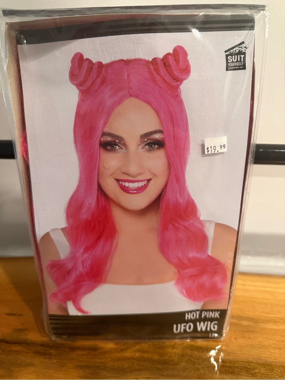 Hot Pink UFO Wig -